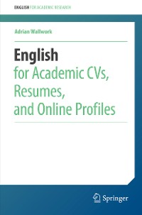 Cover English for Academic CVs, Resumes, and Online Profiles
