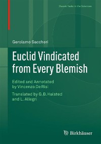 Cover Euclid Vindicated from Every Blemish