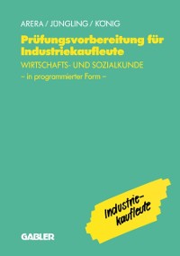 Cover Prüfungsvorbereitung für Industriekaufleute