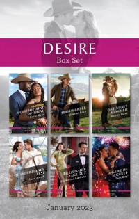 Cover Desire Box Set Jan 2023/A Cowboy Kind of Thing/Rodeo Rebel/One Night Rancher/The Inheritance Test/Billionaire Fake Out/A Game of Secrets