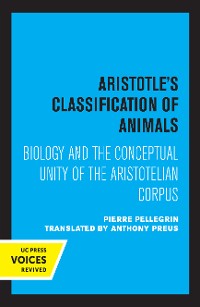 Cover Aristotle's Classification of Animals