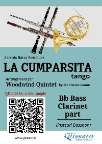 Cover Bb Bass Clarinet part "La Cumparsita" tango for Woodwind Quintet