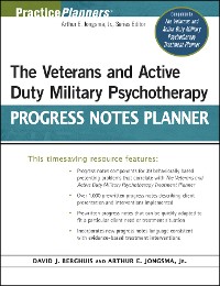 Cover The Veterans and Active Duty Military Psychotherapy Progress Notes Planner