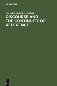 Cover Discourse and the Continuity of Reference
