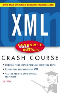 Cover Schaum's Easy Outline of XML