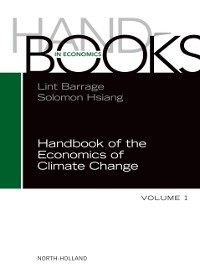 Cover Handbook of the Economics of Climate Change