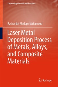 Cover Laser Metal Deposition Process of Metals, Alloys, and Composite Materials