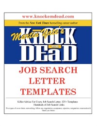 Cover Knock Em Dead Job Search Letter Templates
