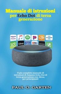 Cover Manuale di istruzioni per Echo Dot di terza generazione