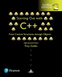 Cover Starting Out with C++ from Control Structures through Objects, Global Edition