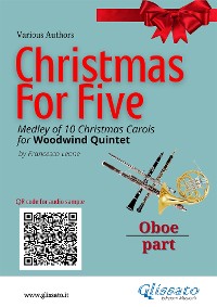 Cover Oboe part of "Christmas for five" for Woodwind Quintet
