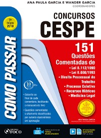 Cover Como passar em concursos CESPE: 151 questões comentadas