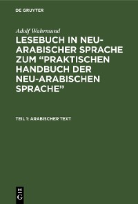 Cover Arabischer Text