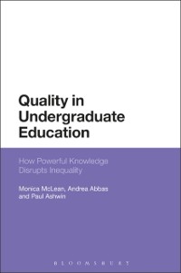 Cover Quality in Undergraduate Education