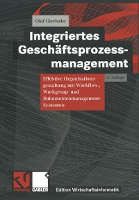 Cover Integriertes Geschäftsprozessmanagement