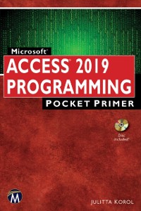 Cover Microsoft Access 2019 Programming Pocket Primer