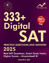 Cover 333+ Digital SAT Practice Questions and Answers 2025