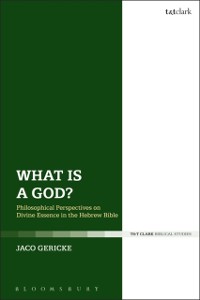 Cover What is a God?