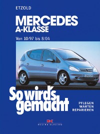 Cover Mercedes A-Klasse von 10/97 bis 8/04