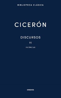 Cover Discursos Vol. VI. Filípicas