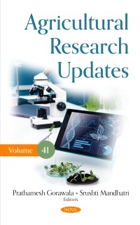 Cover Agricultural Research Updates. Volume 41