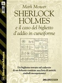 Cover Sherlock Holmes e il caso del biglietto d'addio in cuneiforme