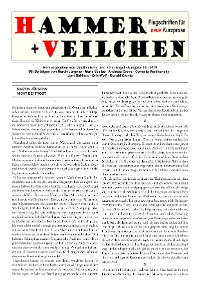 Cover Hammer + Veilchen Nr. 19