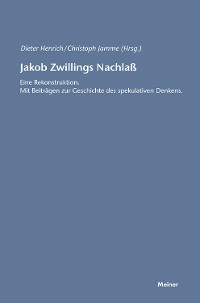 Cover Jakob Zwillings Nachlass