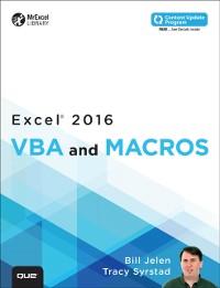Cover Excel 2016 VBA and Macros