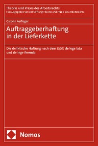 Cover Auftraggeberhaftung in der Lieferkette