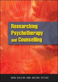 Cover Researching Psychotherapy and Counselling