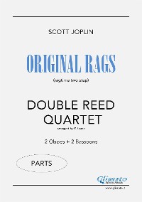 Cover Original Rags - Double Reed Quartet (parts)