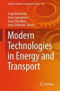 Cover Modern Technologies in Energy and Transport