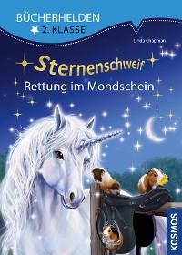 Cover Sternenschweif, Bücherhelden 2. Klasse, Rettung im Mondschein