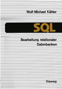 Cover SQL — Bearbeitung relationaler Datenbanken