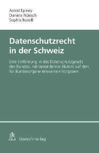 Cover Datenschutzrecht in der Schweiz