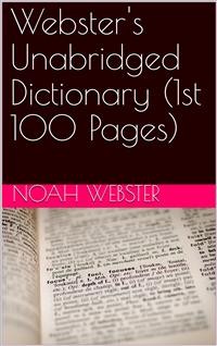 Cover Webster's Unabridged Dictionary (1st 100 Pages)