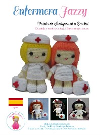 Cover Enfermera Jazzy, Patrón de Amigurumi a Crochet