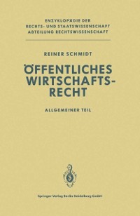 Cover Öffentliches Wirtschaftsrecht