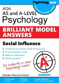 Cover AQA Psychology BRILLIANT MODEL ANSWERS: Social Influence