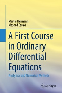 Cover First Course in Ordinary Differential Equations