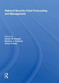 Cover National Security Crisis Forecasting And Management