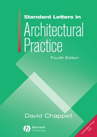 Cover Standard Letters in Architectural Practice
