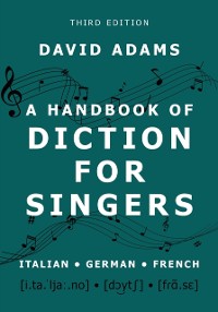 Cover Handbook of Diction for Singers