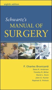 Cover Schwartz's Manual of Surgery