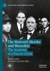 Cover The Matteotti Murder and Mussolini