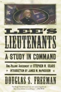 Cover Lee's Lieutenants Third Volume Abridged