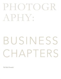 Cover Photography: Business Chapters_ebook