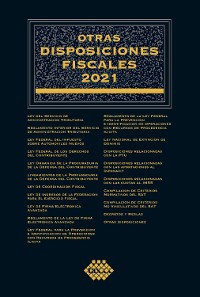 Cover Otras disposiciones fiscales 2021