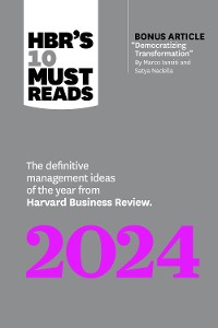 Cover HBR's 10 Must Reads 2024